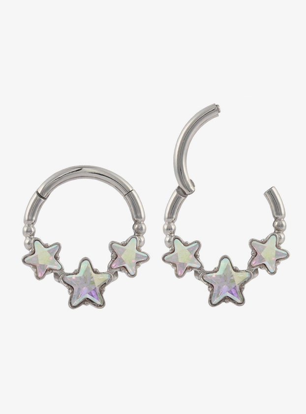 16G Steel Triple Star Hinged Clicker