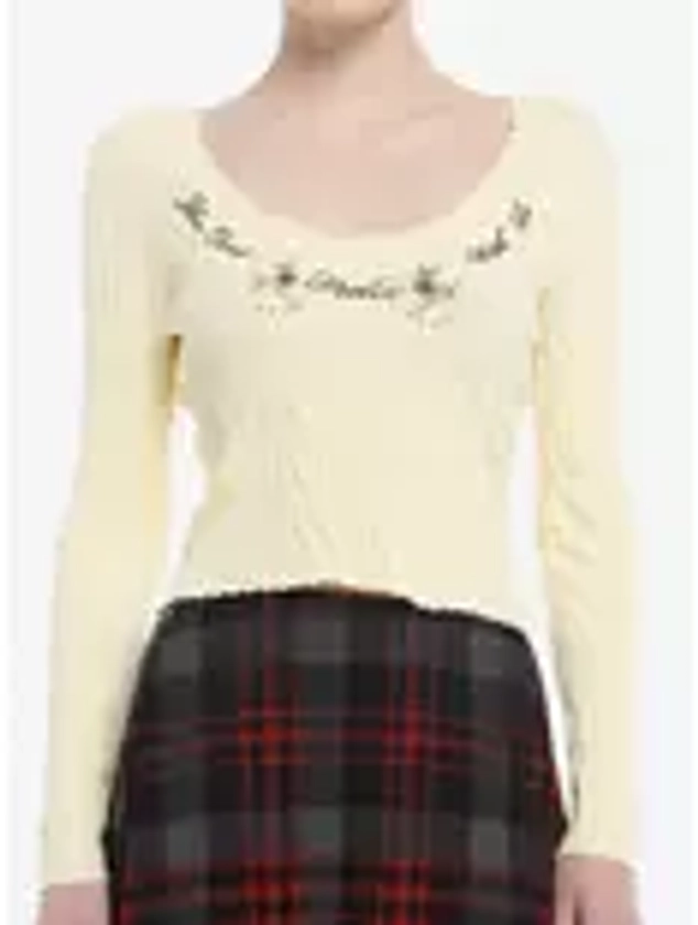 Sweet Society Can't Frolic With Us Deer Girls Long-Sleeve Sweater | Hot Topic