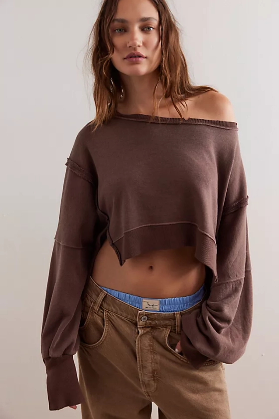 We The Free Camden Cropped Sweatshirt