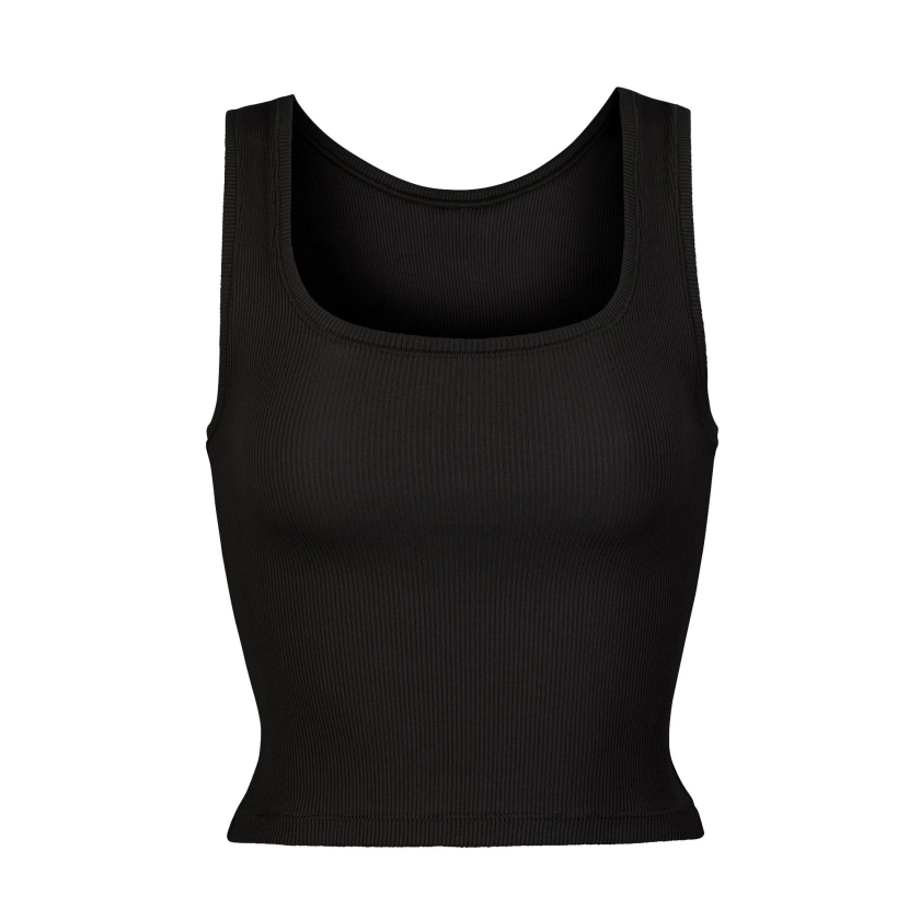 COTTON RIB TANK | SOOT