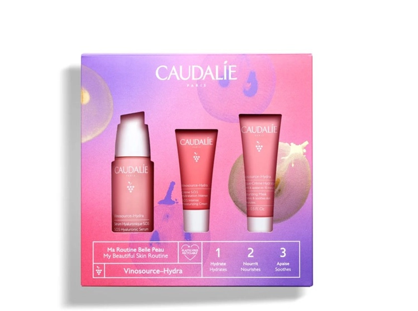 Caudalie Coffret De Noël 2023 Vinosource-Hydra - Pharmacie En Ligne Pas Chère & Parapharmacie - Pharmacie Du Stade Vélodrome Marseille