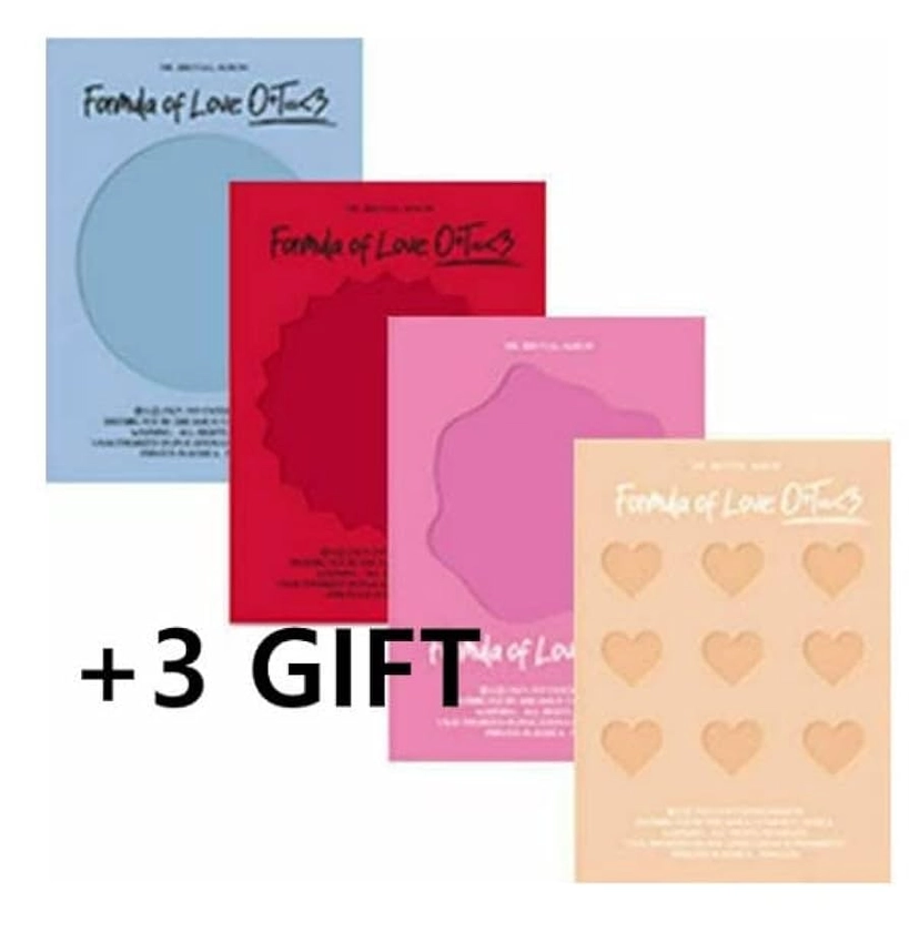Twice - Twice (3 GIFT) Formula of Love [Random ver.] Album+Folded Poste(Random)+Extra Photocard+Premium 3D Mask - Amazon.com Music