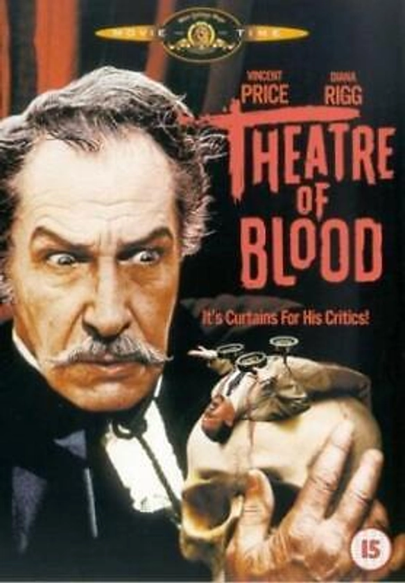 Theatre of Blood DVD (2002) Vincent Price, Hickox (DIR) cert 15 Amazing Value | eBay