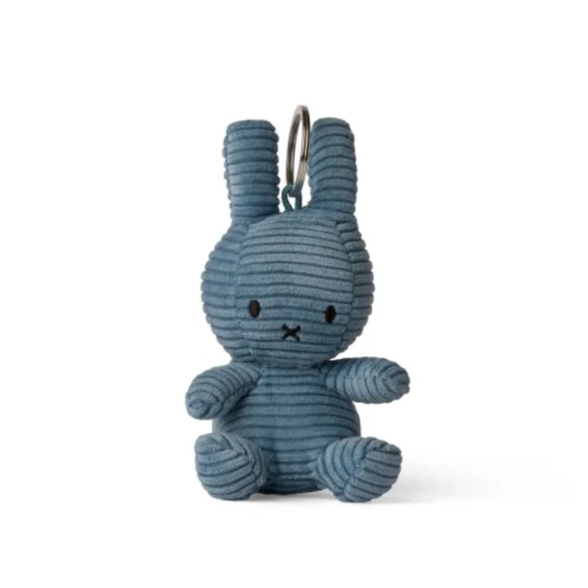 Miffy Corduroy Aviator Blue Keyring