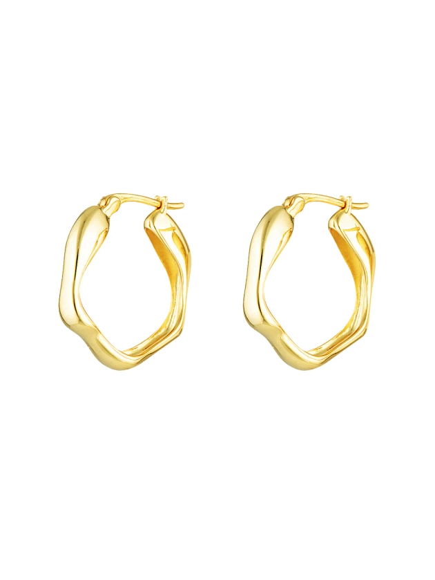 AVANT STUDIO | RIVER HOOPS GOLD PETITE