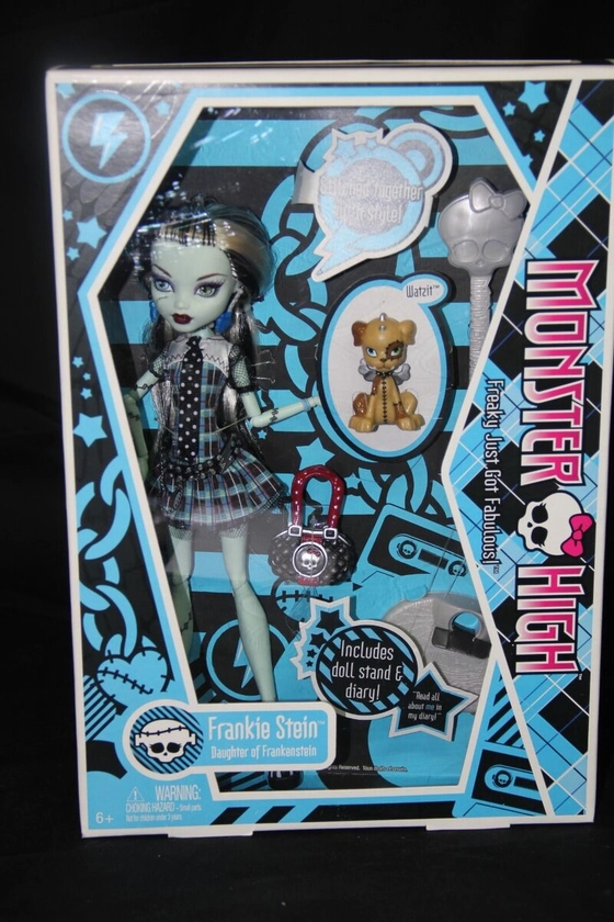 2009 Monster High Frankie Stein Doll First Wave NIB