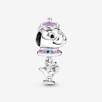 Disney Beauty and the Beast Mrs. Potts and Chip Dangle Charm | Pandora UK