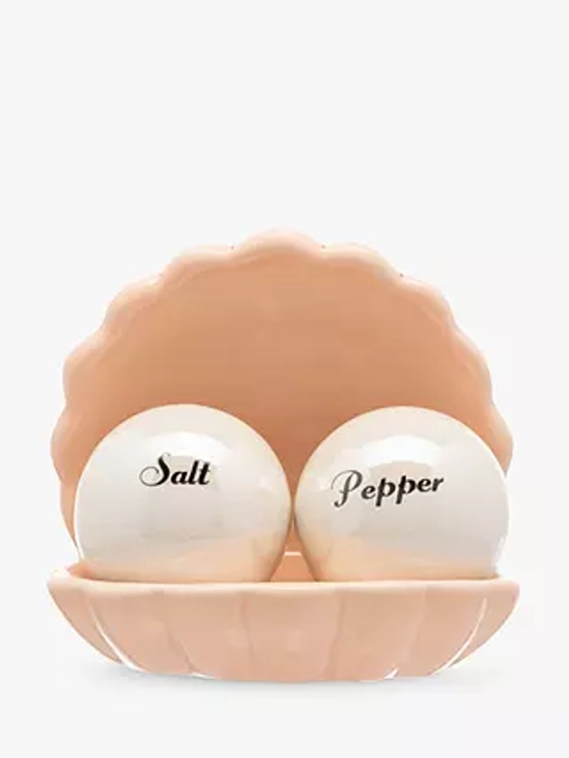 Yvonne Ellen Shell Salt & Pepper Shaker Set, Pink/Multi