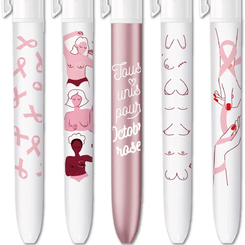 Collection Solidaire BIC 4 Couleurs - Octobre Rose