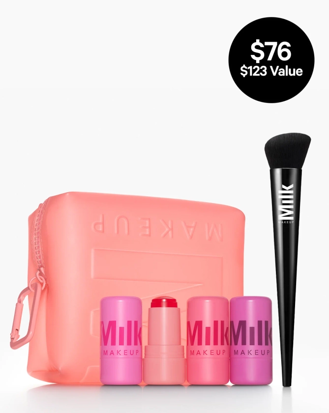 Jelly Tint 4-Pack Blush + Lip Stain Value Set | Milk Makeup