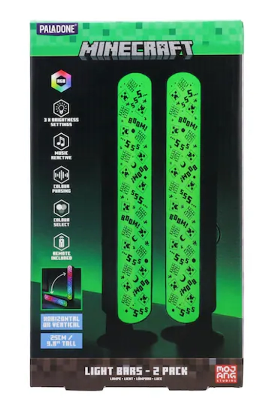 Buy Minecraft Light Bar With Remote Light Set of 2 from the Next UK online shop