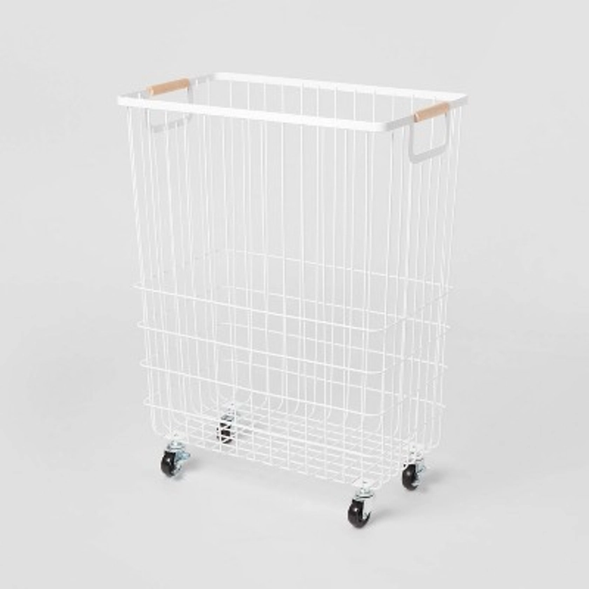 Wire Rolling Laundry Hamper - Brightroom™