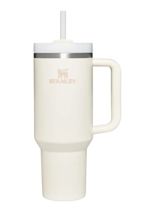 Stanley Quencher H2.0 Flowstate Tumbler thermosfles 1,2 liter  • Ivoor • deBijenkorf.be