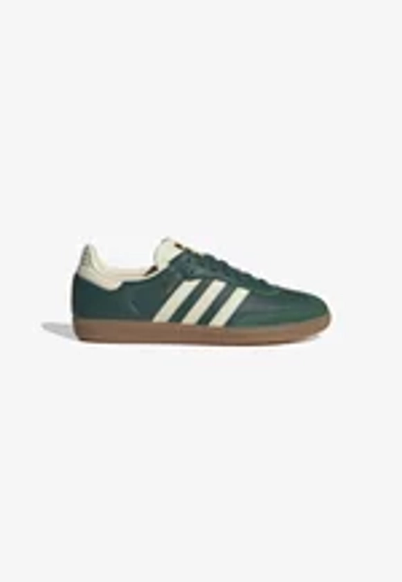 adidas Originals SAMBA OG - Baskets basses - collegiate green cream white gold met/vert foncé - ZALANDO.FR