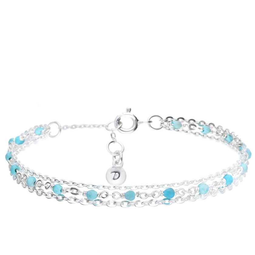 BRACELET DENVER CHAÎNE TURQUOISE