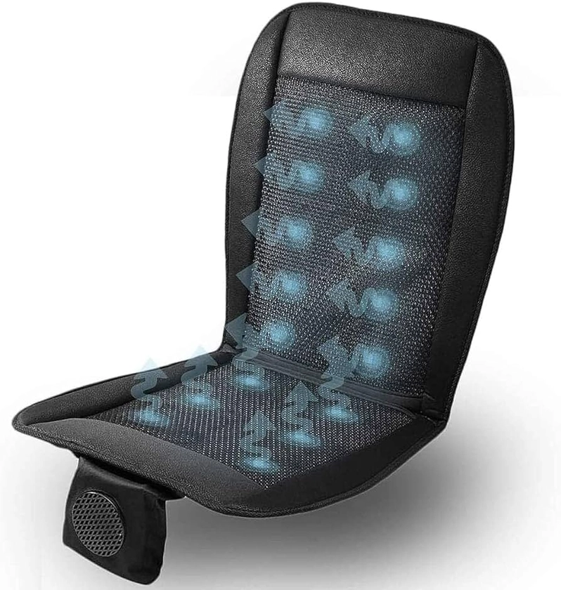 Amazon.com: Zone Tech Cooling Car Seat Cushion - Black 12V Automotive Adjustable Temperature Comfortable Cooling Car Seat Cushion : Automotive