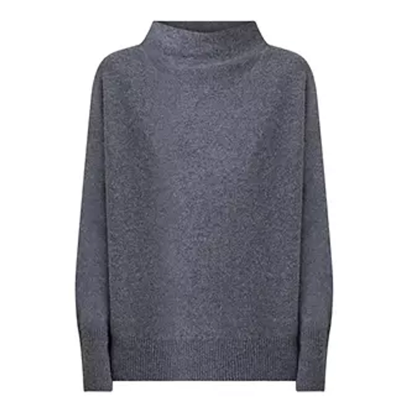 VINCE Cashmere Knitted Turtleneck - Grey