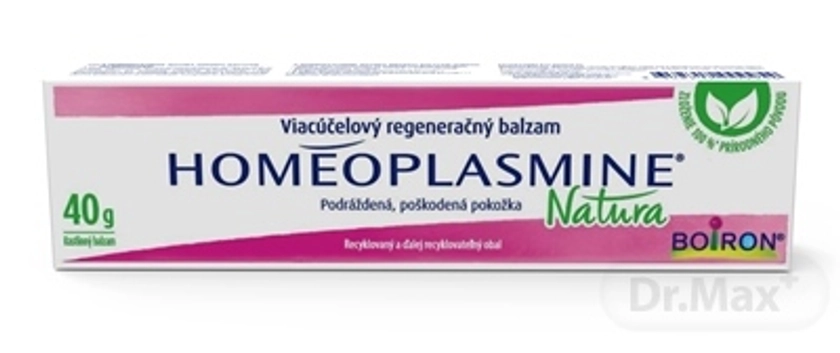 HOMEOPLASMINE Natura 1×40 g, regeneračný balzam na podráždenú pokožku