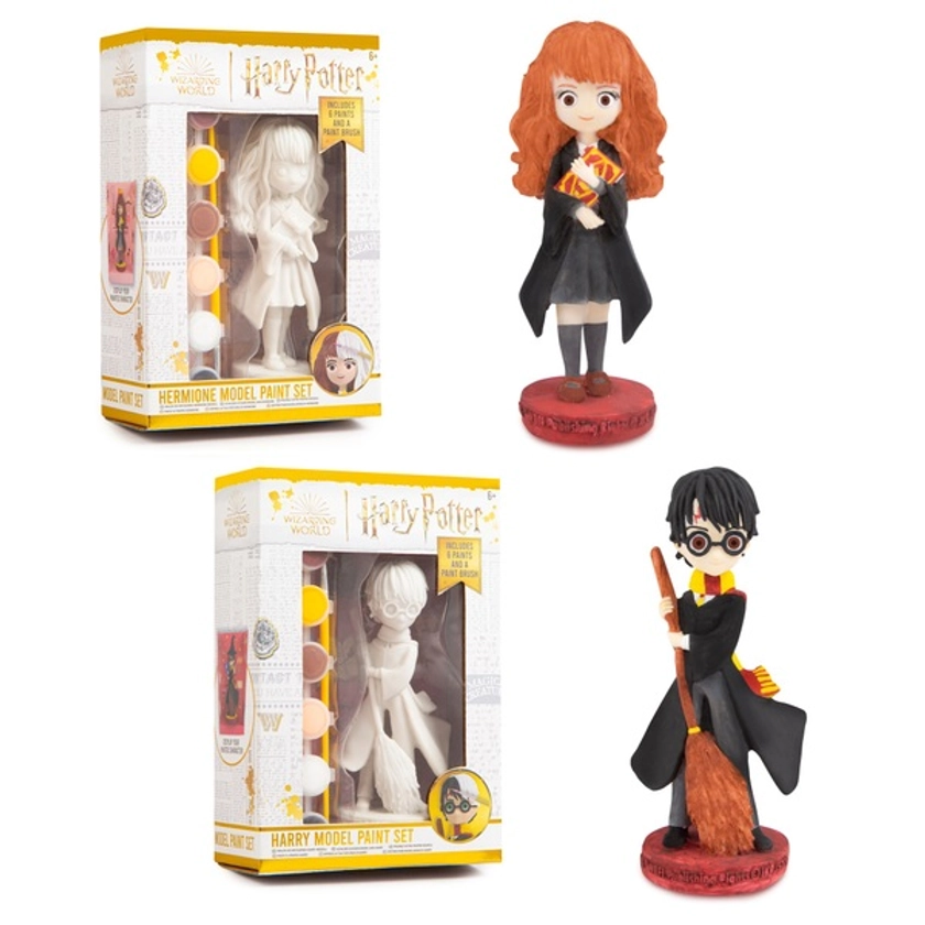 Harry Potter Paint Your Own Characters Assortment Harry or Hermione | Smyths Toys UK