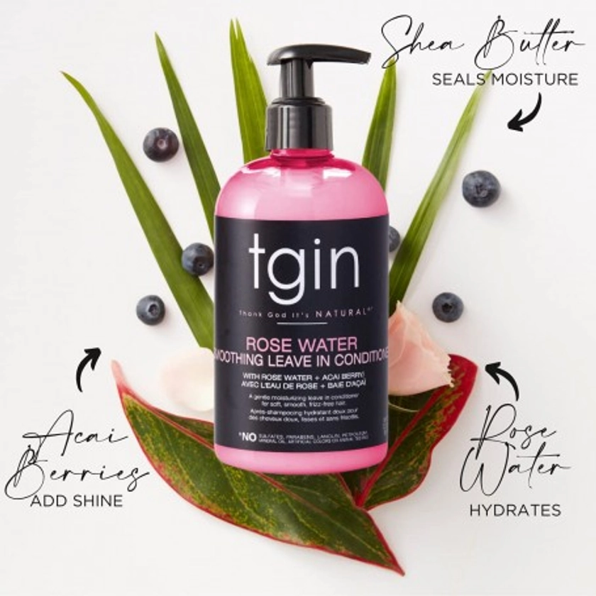 TGIN Leave-in hydratant ROSE WAVTER 384ml