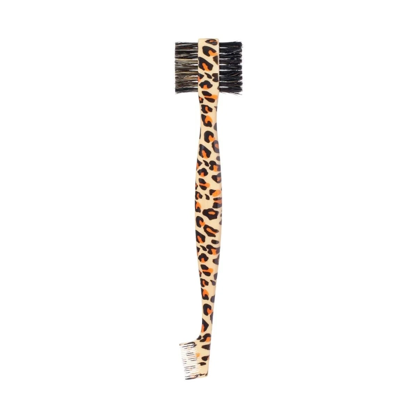 KISS - RED LEOPARD DUAL EDGE BRUSH