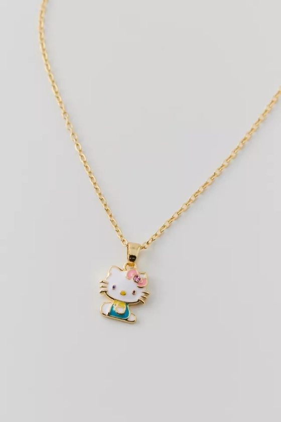Hello Kitty Enameled Charm Necklace