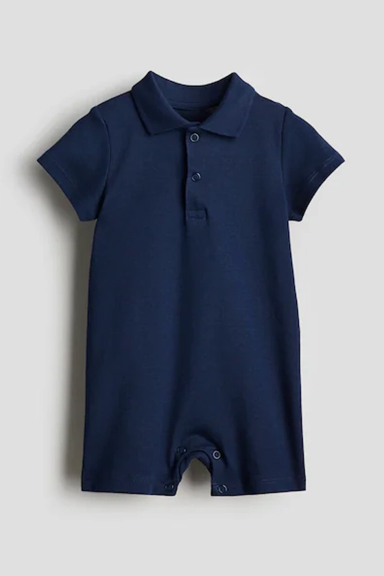 Cotton Jersey Romper Suit