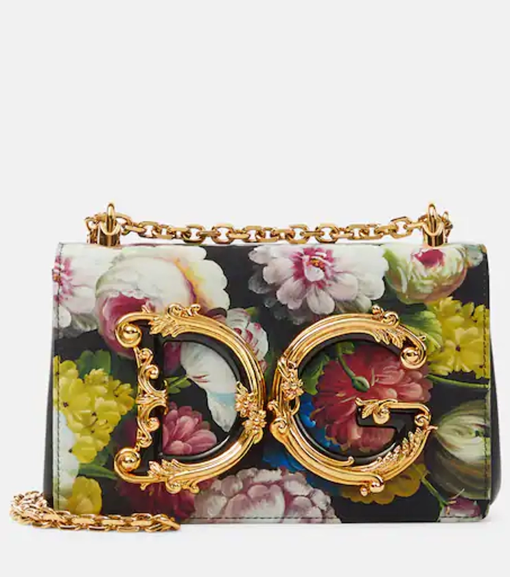 DG Girls Medium charmeuse shoulder bag in multicoloured - Dolce Gabbana | Mytheresa