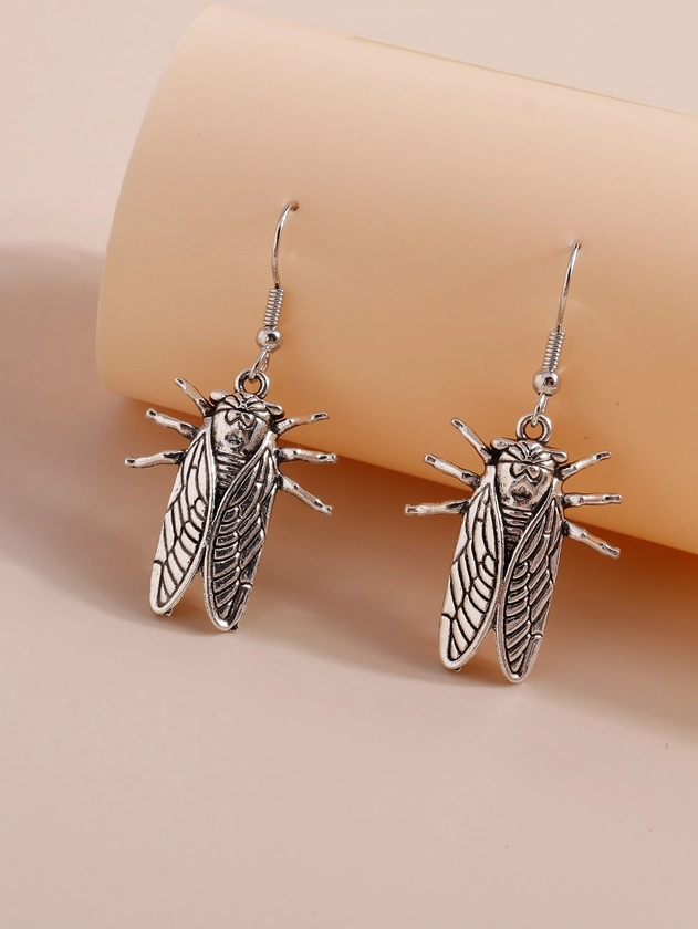 Insect Decor Drop Earrings