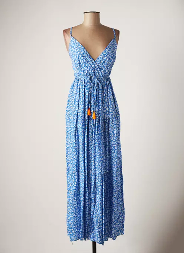 La Petite Nimoise Robes Longues Femme de couleur bleu 2196645-bleu00 - Modz