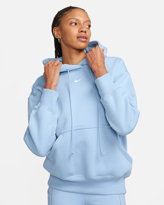 Sweat à capuche oversize Nike Sportswear Phoenix Fleece pour femme. Nike FR