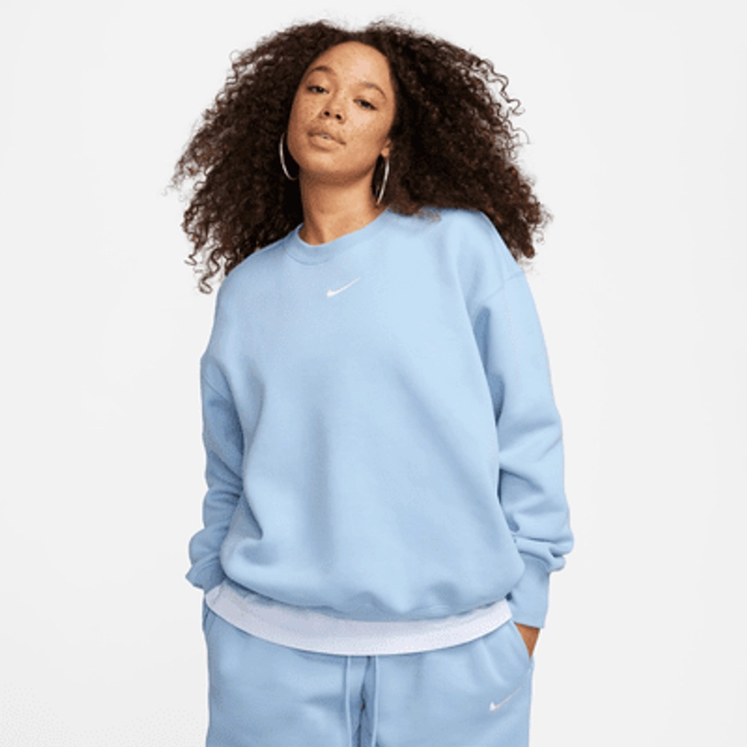 Nike Sportswear Phoenix Fleece Women's Oversized Crew-Neck Sweatshirt. Nike.com