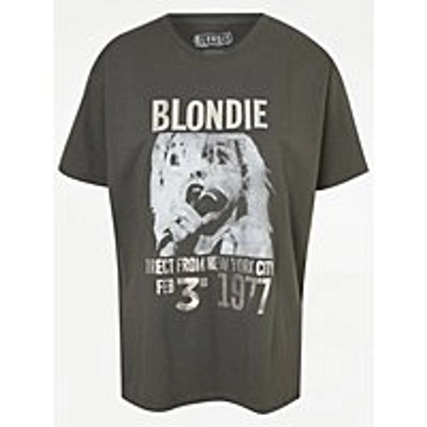 Blondie Charcoal T-Shirt | Women | George at ASDA