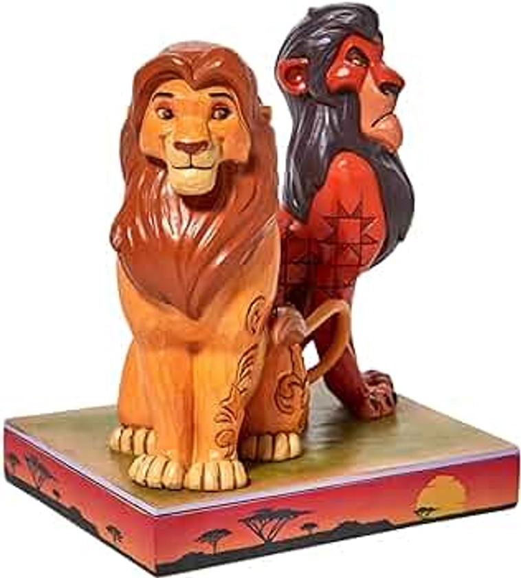 Disney Traditions Figurine Simba et Cicatrice