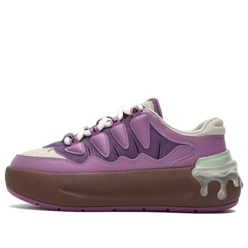 (WMNS) FILA Carrot Sneakers 'Purple Brown' F12W411201FPA