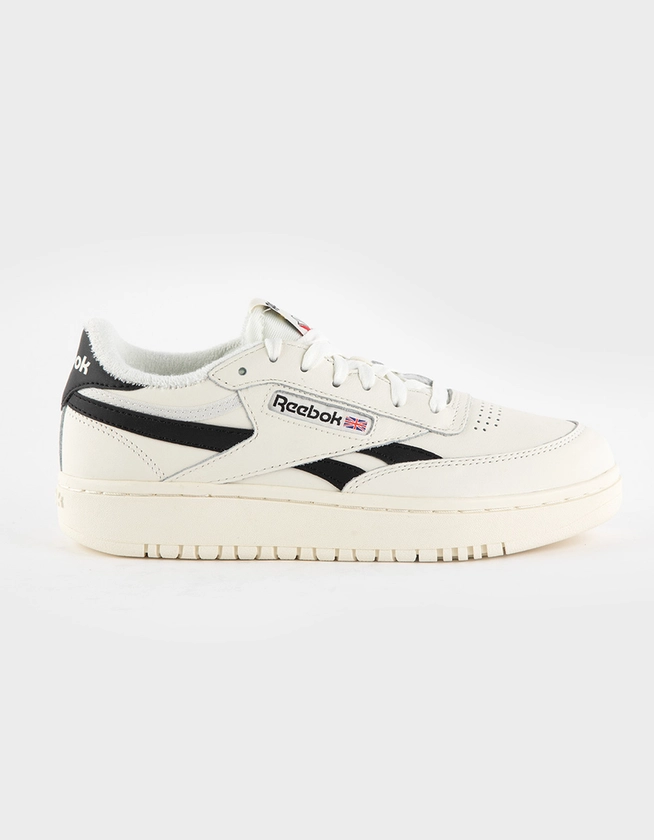 REEBOK Club C Double Revenge Womens Shoes - BLK/WHT | Tillys