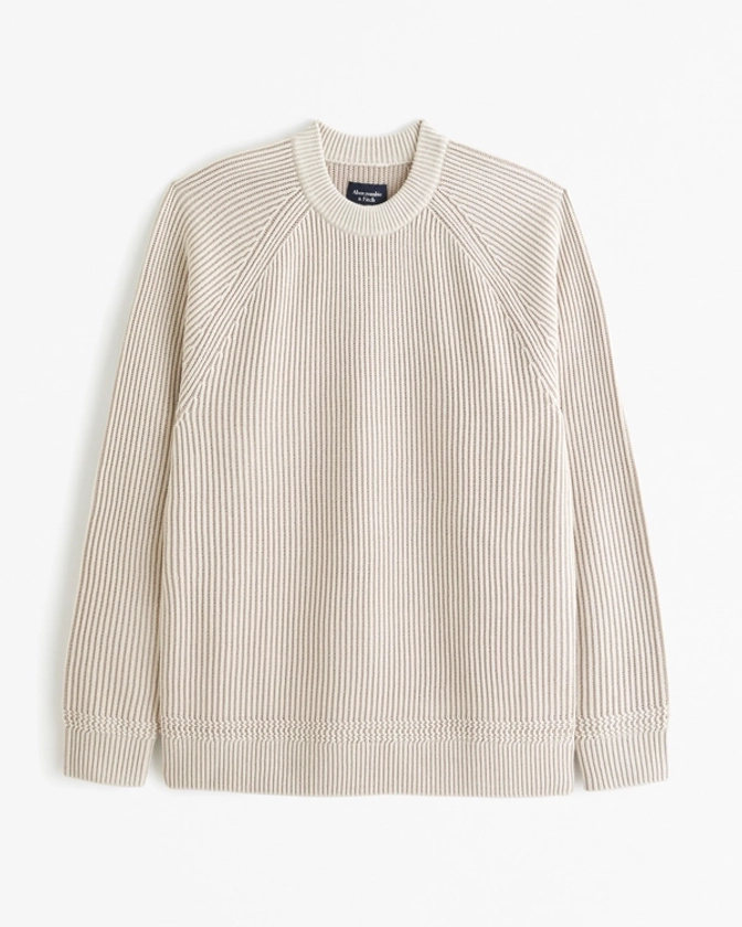 Homme Pull ras du cou en tricot | Homme Tops | Abercrombie.com