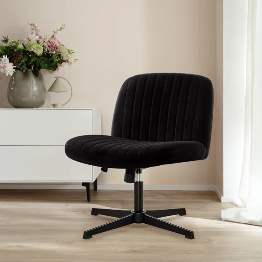 Chanute Armless Wide Desk Chair