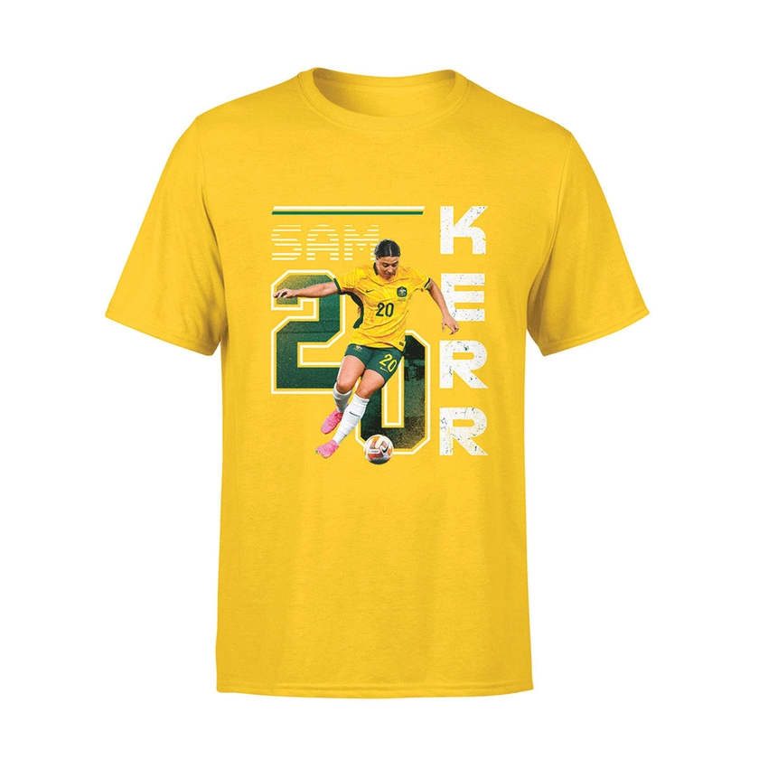 Sam Kerr Football Supporter Tee