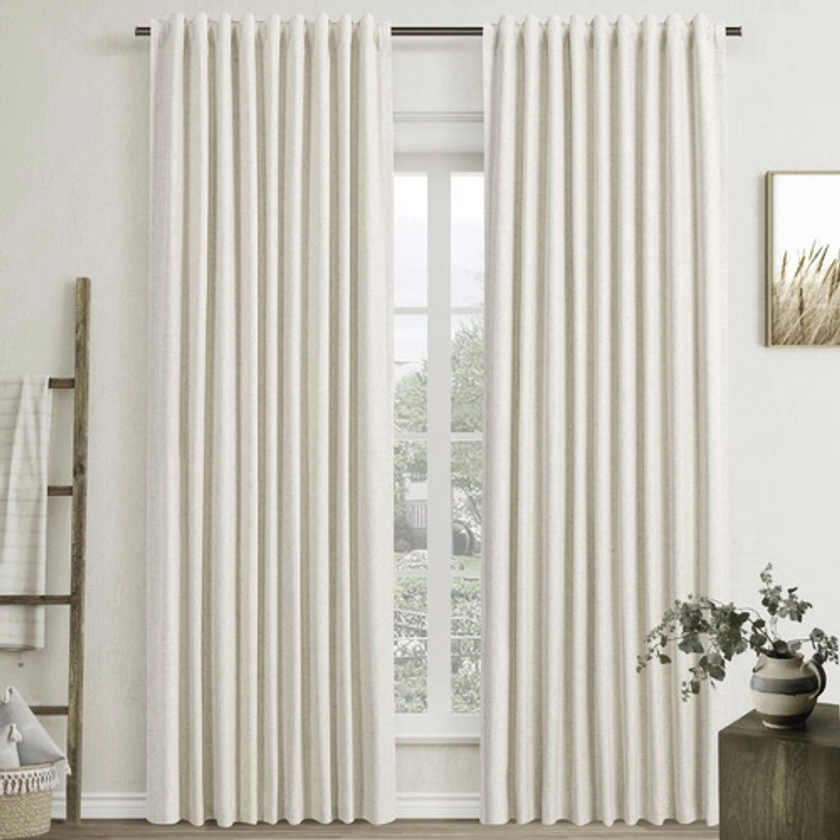 Calgary Blockout Multi Header Single Panel Curtain | Temple & Webster