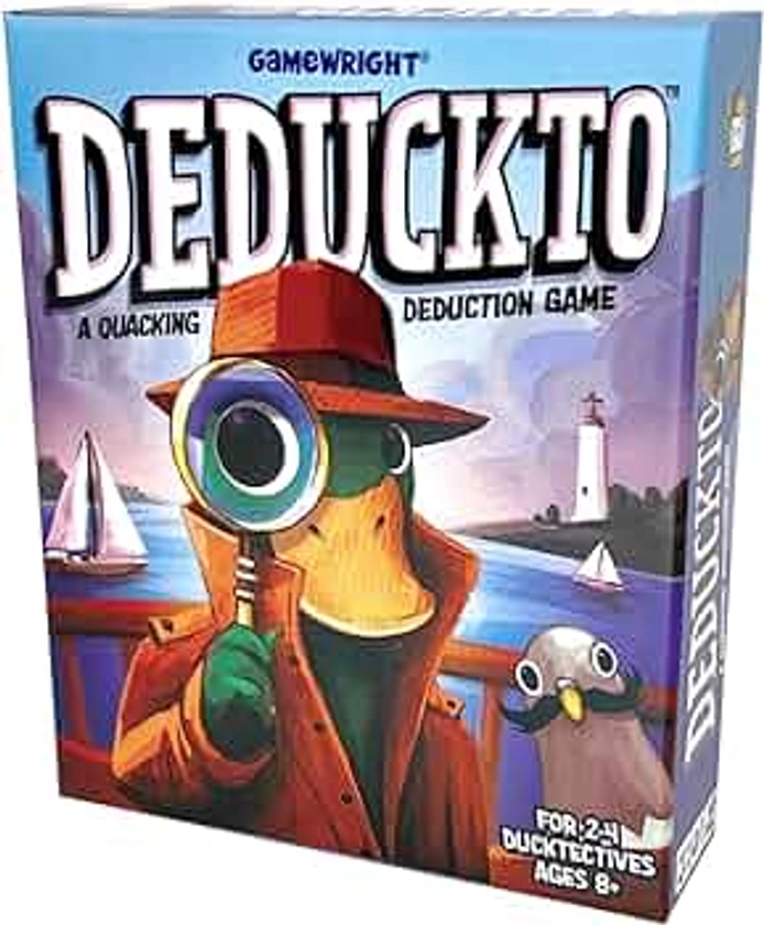 Gamewright - Deduckto - A Quacking Deduction Game - Card Game for Kids Ages 8 and Up - Great for Family Game Night!