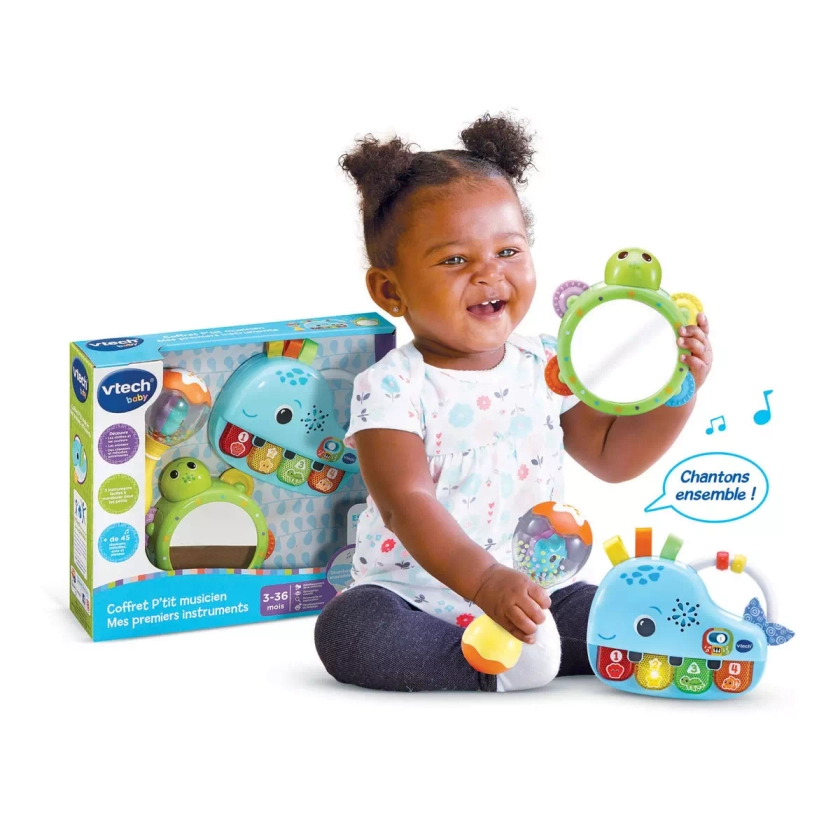 VTECH Coffret P'tit Musicien Mes premiers Instruments