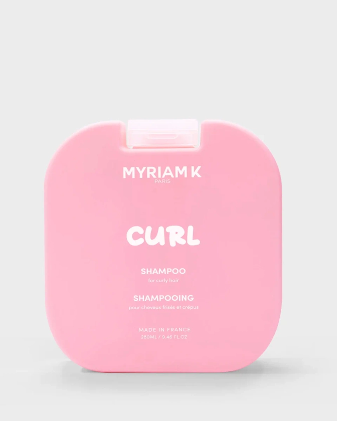 Shampooing CURL sans sulfate pour cheveux ondulés, bouclés, frisés et crépus