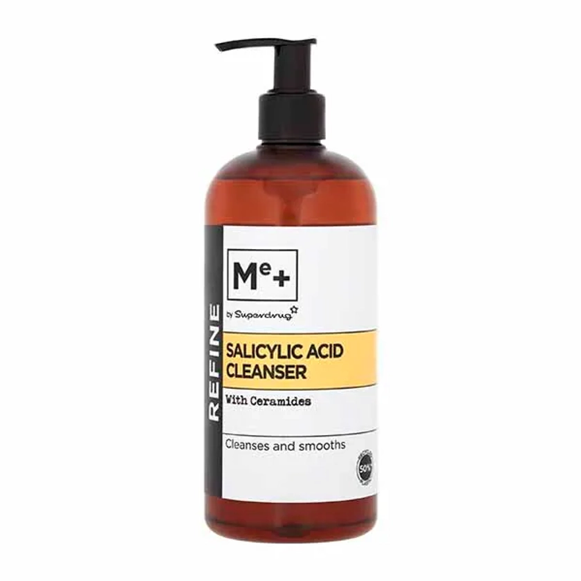 Me+ Salicylic Acid Supersize Cleanser 500ml | Skin | Superdrug