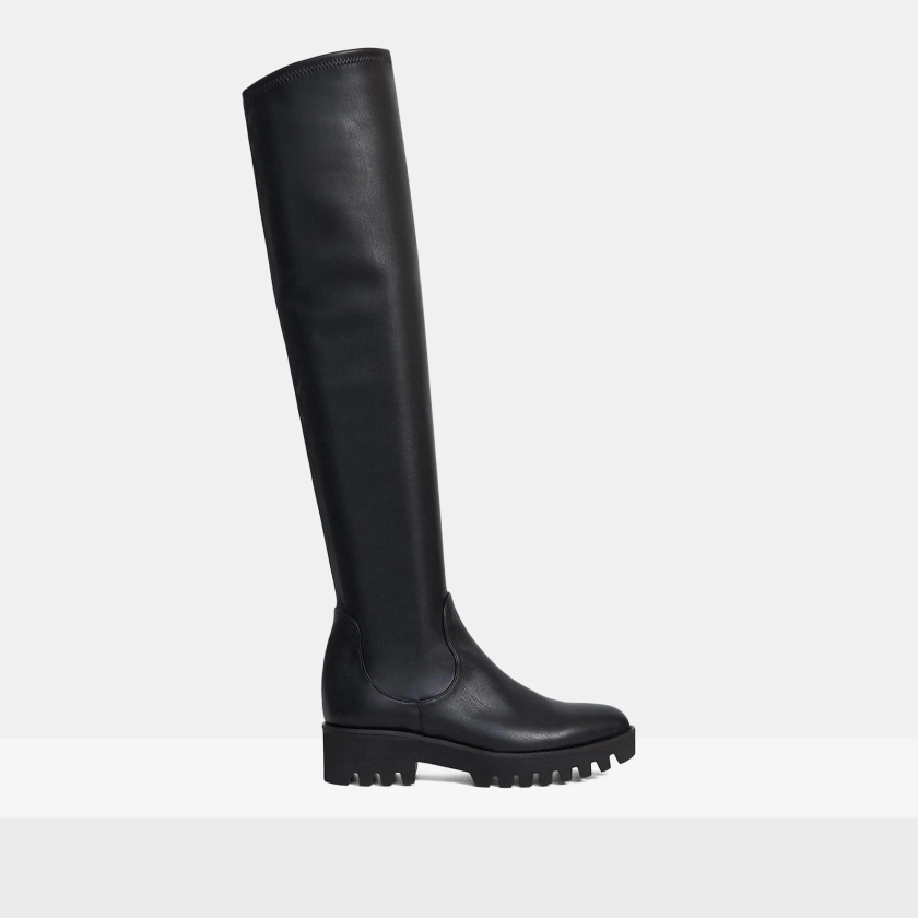 Faux Suede Over-The-Knee Boot | Theory Outlet
