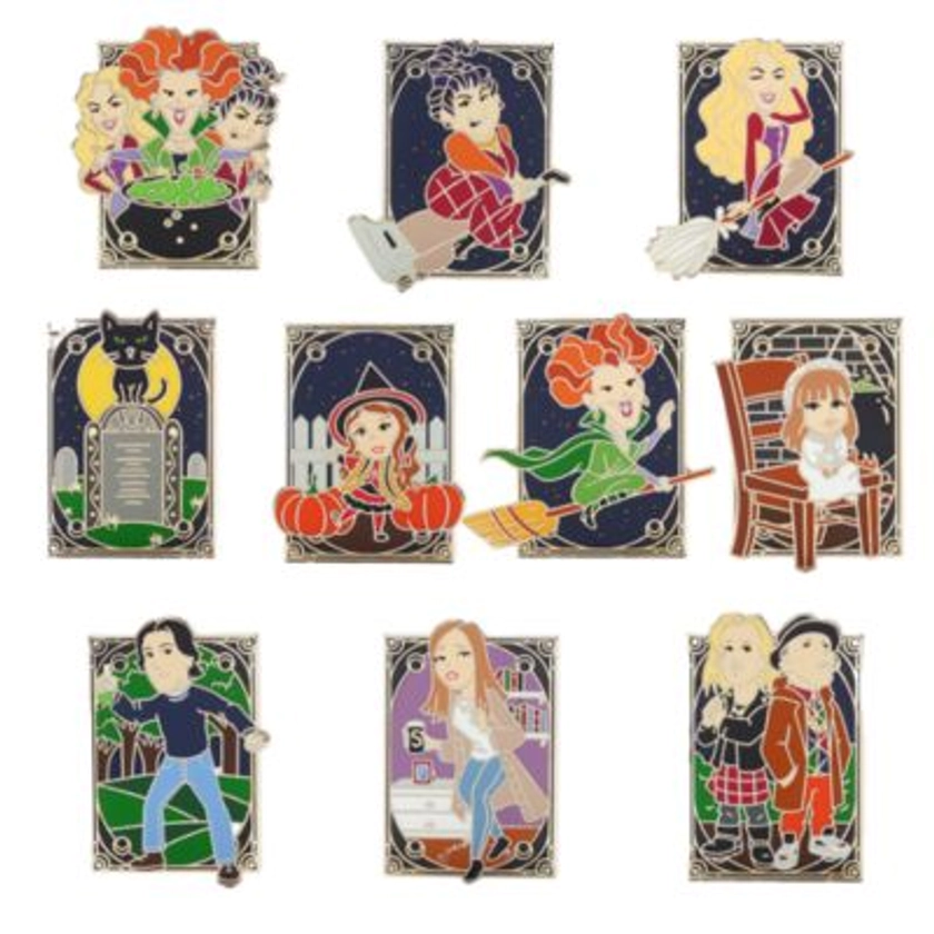 Ensemble de pin's mystère Hocus Pocus en édition limitée | Disney Store