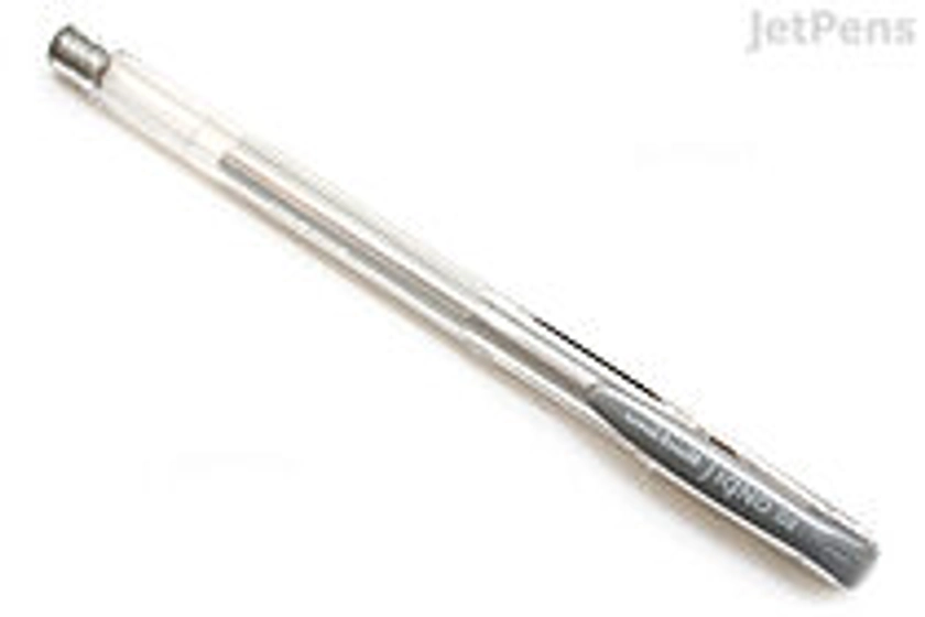 JetPens.com - Uni-ball Signo UM-100 Gel Pen - 0.8 mm - Silver