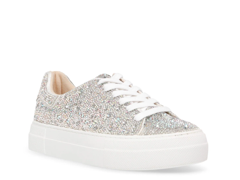 Betsey Johnson Suton Highwall Bling Platform Sneaker