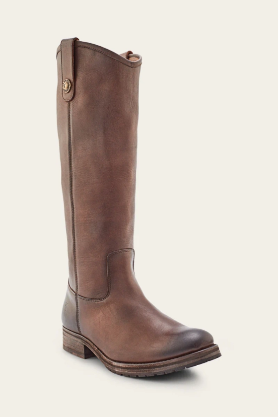 Melissa Double Sole Button Lug Tall Boot | The Frye Company