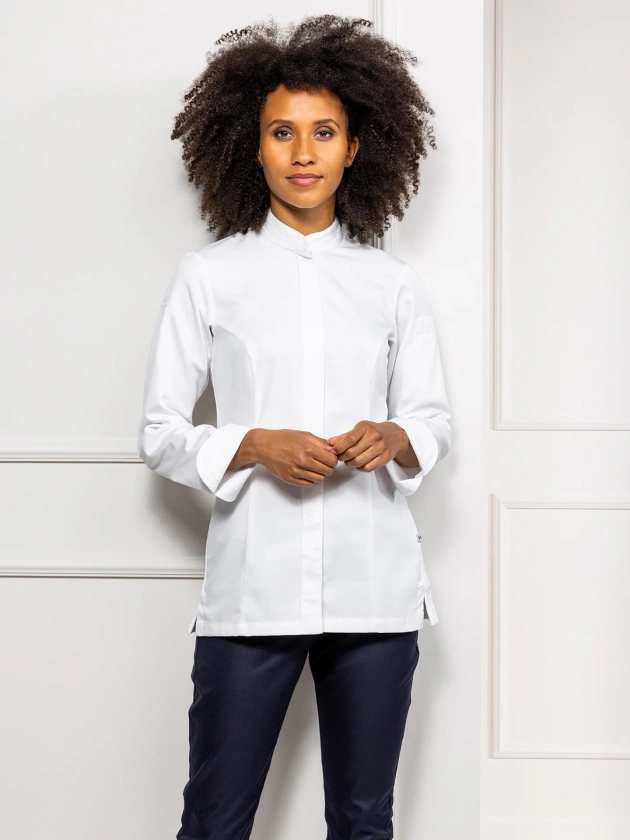 Chef Jacket Women | Elise White | Le Nouveau Chef